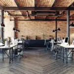 modern office interior mckinney texas